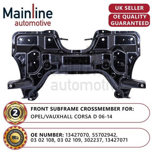 Front subframe crossmember - subframe,