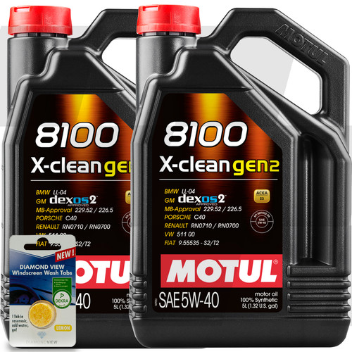 Motul 8100 clean - x-clean, 5w-40